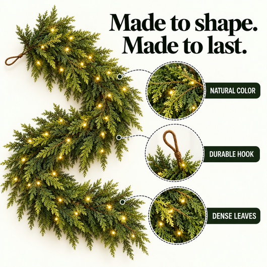 Real Touch Cedar Garlands (B1G1)