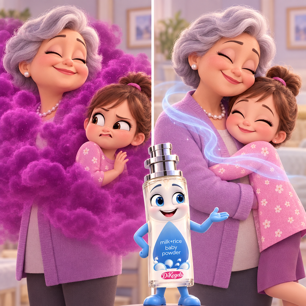 3. Heavy perfume is too much for little ones